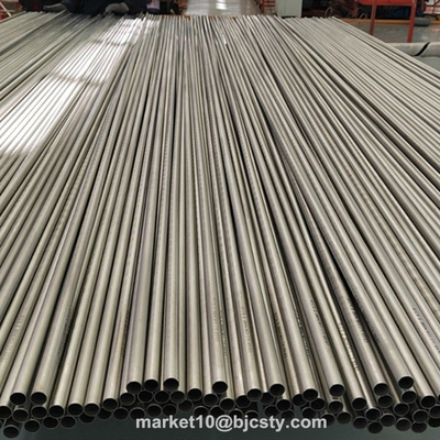 Polished Bright OD6mm Gr9 Titanium Alloy Tube Seamless Capillary 0.4mm Wall