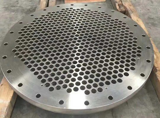 Factory Bespoke Titanium Tube Sheet Gr2 SA516Gr70 For Shell Tube Heat Exchanger