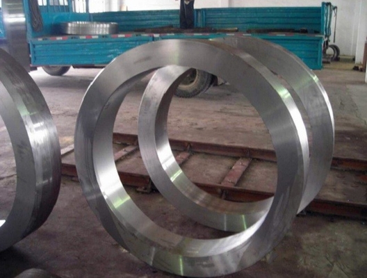 ASTM B381 Titanium Forged Rings Gr2 Annealed Valve Components