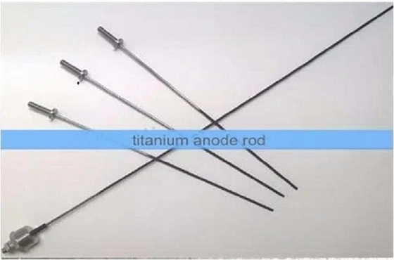 Titanium Anode Rod For Water Heater Liner Protection Dia3x393mm Length Current 50mA-100mA