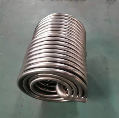 ASTM B862 Titanium Coil Tubing Pipe 9.52mm To 80mm